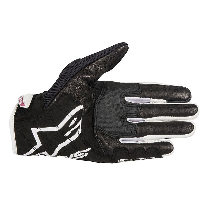 Alpinestars Stella SMX-2 Air Carbon V2 Black/White/Fuchsia Womens Gloves