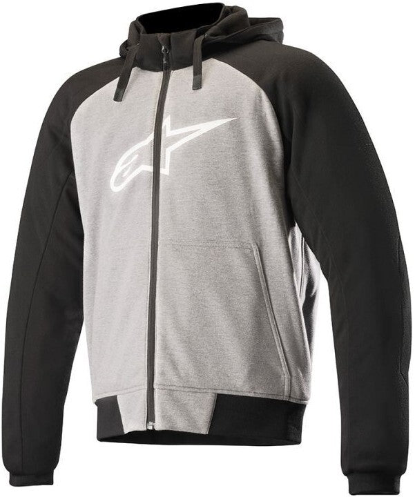 Alpinestars Chrome Sports Melange Grey/Black Hoodie Jacket