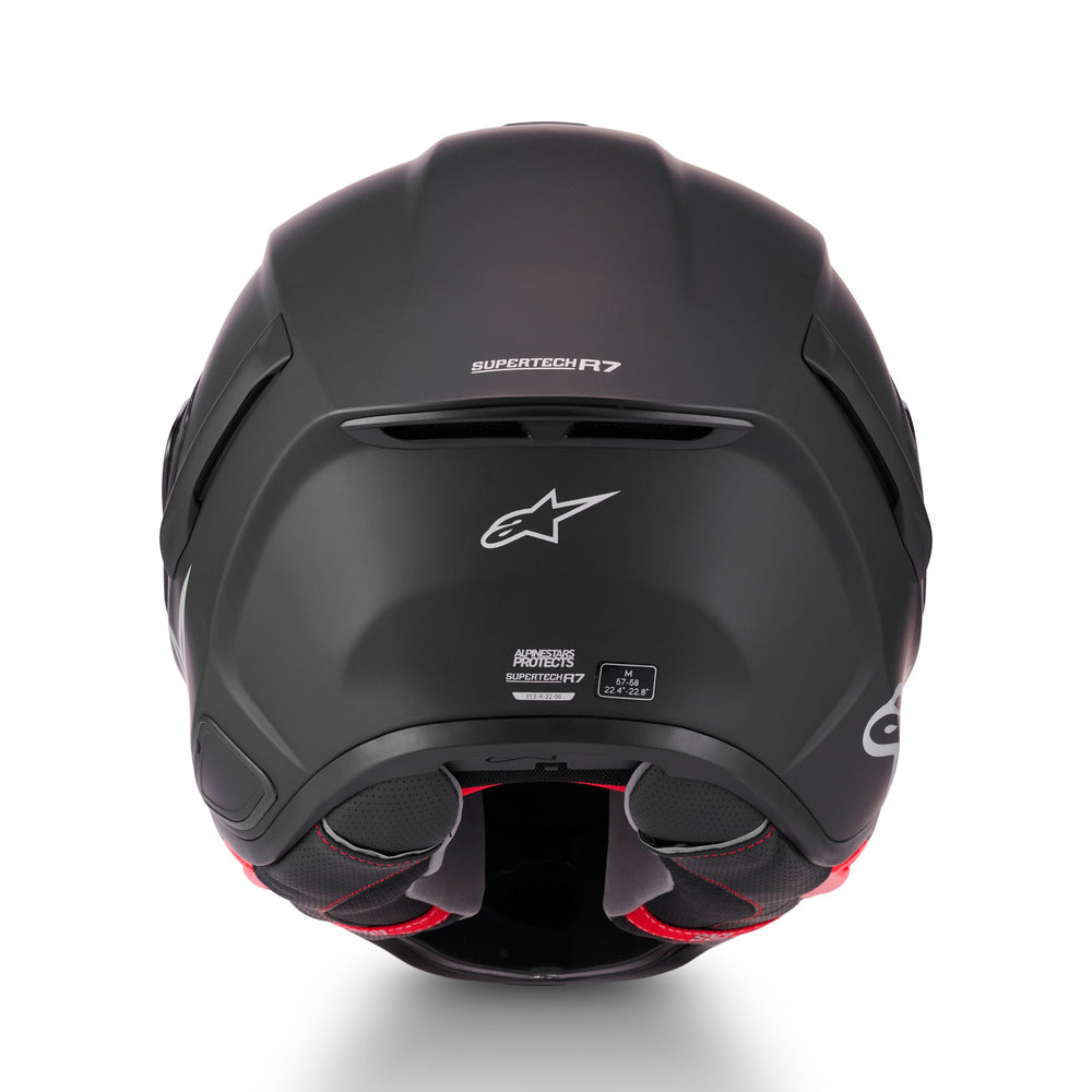 Alpinestars S-R7 Solid Matte Black Helmet