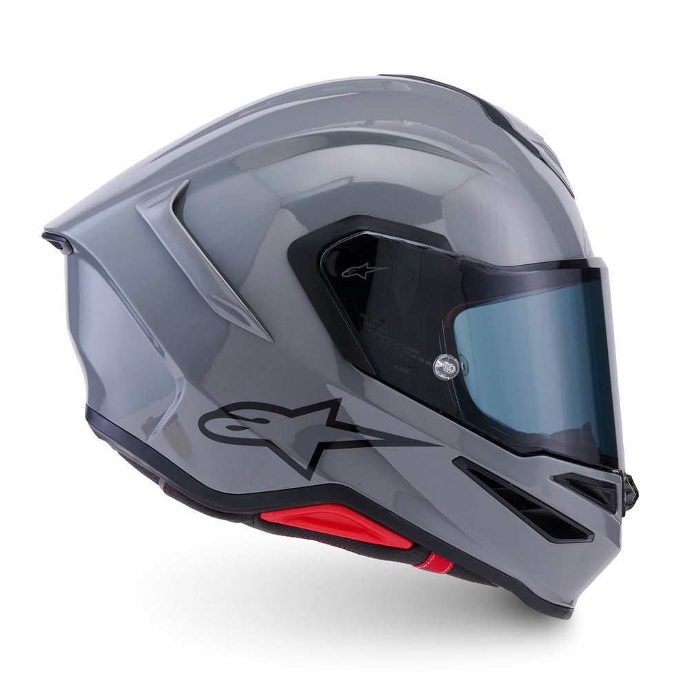 Alpinestars S-R7 Solid Gloss Grey Helmet