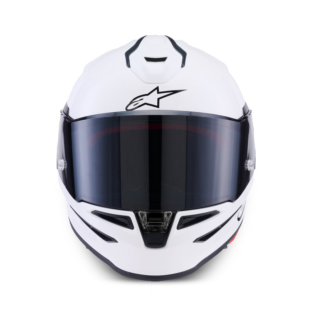 Alpinestars S-R7 Solid Gloss White Helmet