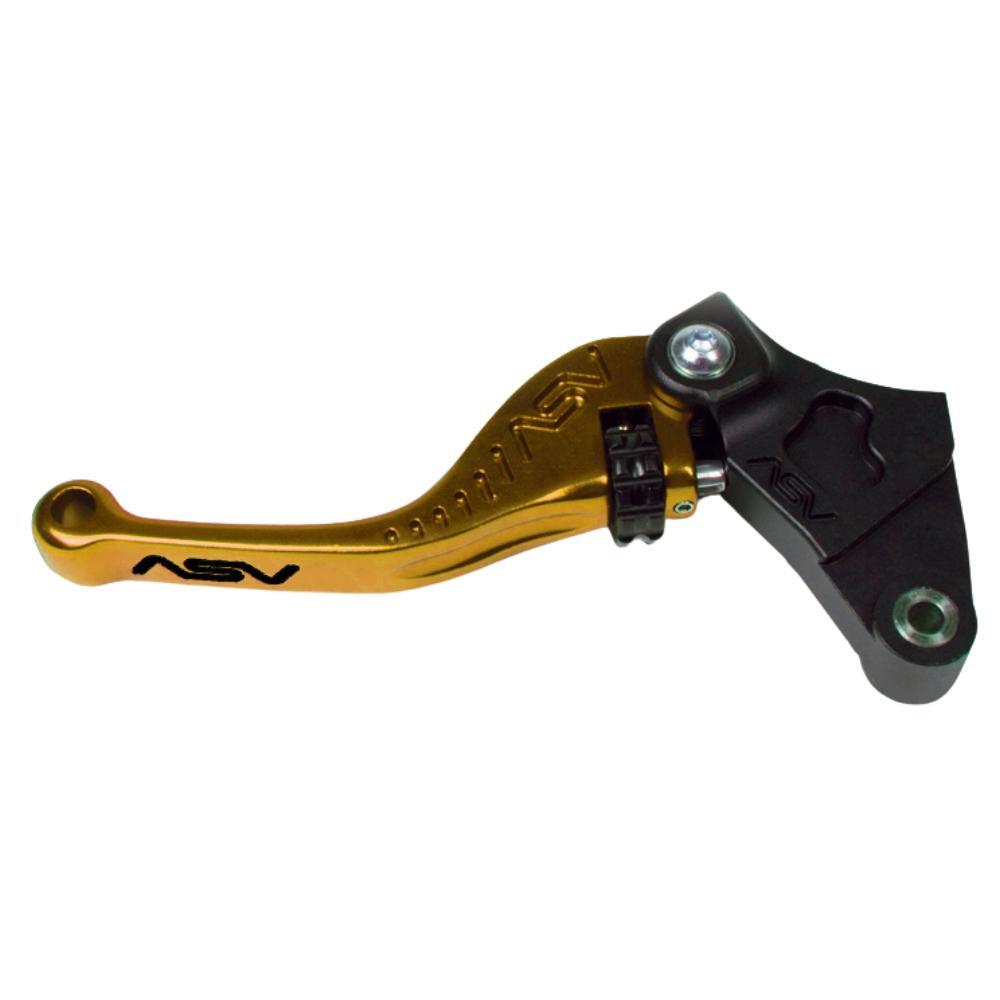 ASV CRF341-SG F3 Street Series Shorty Clutch Lever Gold