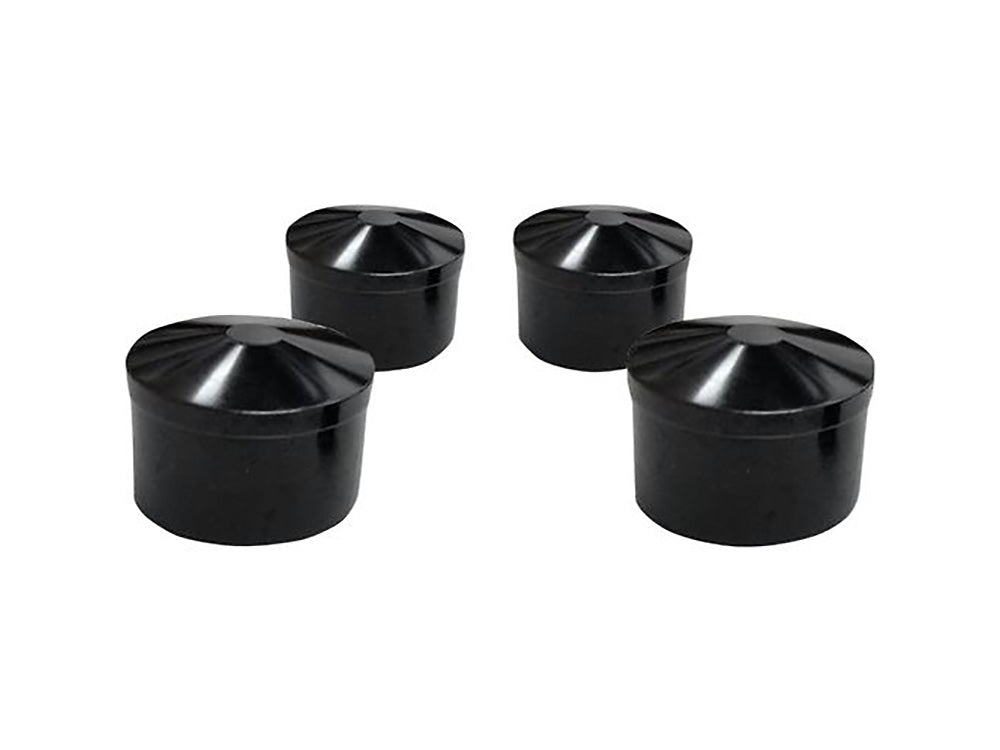 Avon Performance Grips AVG-HBC-302-ANO Smooth Head Bolt Covers Black for Harley-Davidson Big Twin 85-17/Sportster 86-21