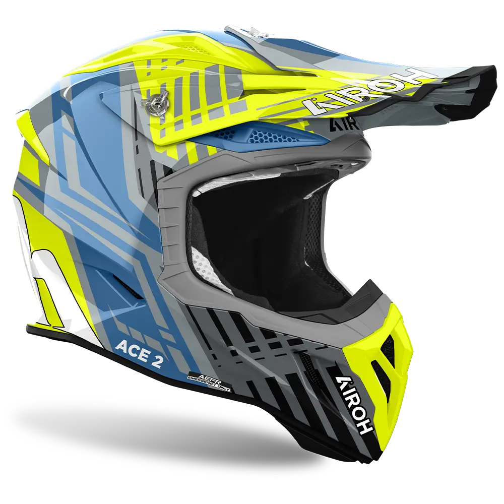 Airoh Aviator Ace 2 Proud Gloss Yellow Helmet