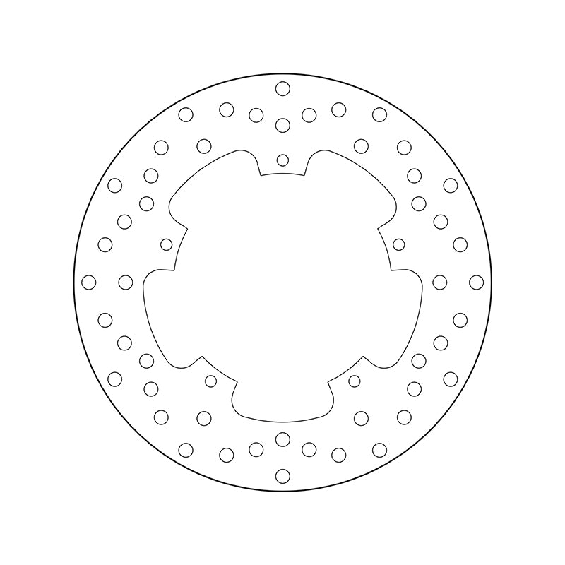 Brembo Serie Oro Fixed Rear Brake Disc for most Aprilia/Gilera/Piaggio Models