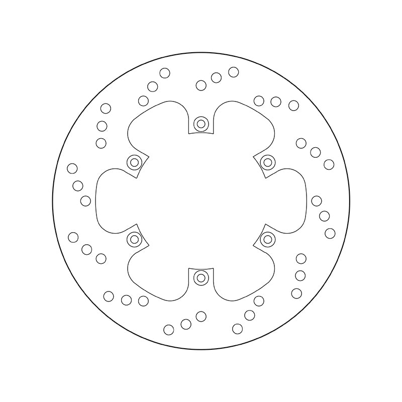 Brembo Serie Oro Fixed Rear Brake Disc for Aprilia Pegaso 650/Benelli 1130/BMW F 650