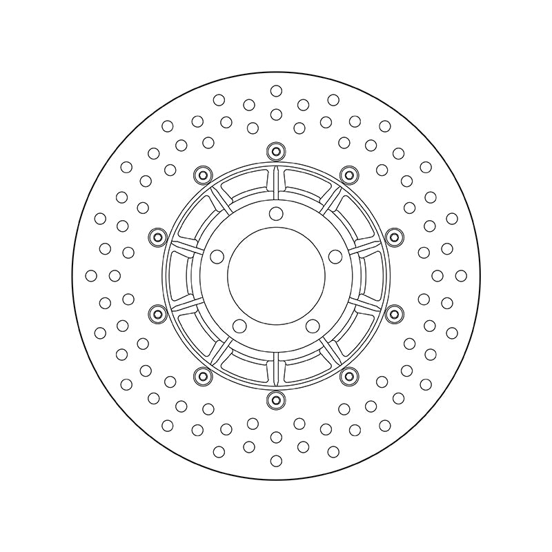 Brembo Serie Oro Fixed Rear Brake Disc for BMW R 65 LS/R 100/CS