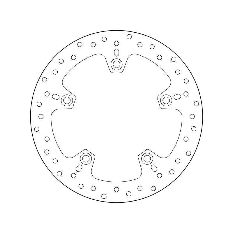 Brembo Serie Oro Fixed Rear Brake Disc for BMW C 400 X/F 650/F 700/F 750/F 800/F 850/S 1000 XR/HP2/K 1200/R 1200/R NINE T Models
