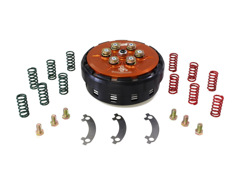 Barnett B-698-30-40017 Complete Clutch w/Basket for Milwaukee-Eight Softail 18-Up/Touring 21-Up w/Cable Clutch