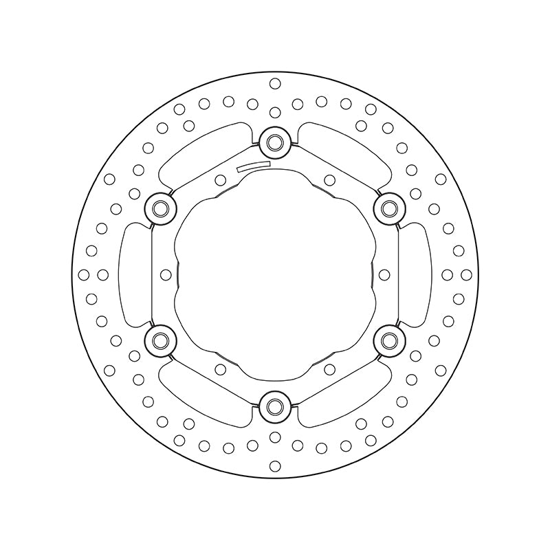 Brembo Serie Oro Floating Front Brake Disc for Suzuki RM 125/RM 250/RM X/DRZ 400 E/S