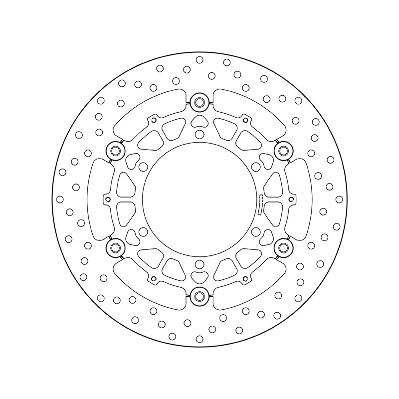 Brembo Serie Oro Floating Front Brake Disc for BMW R 850 R/RT/K 1000/RS 16 V/K 1100 LT/RS/R/R Roadster/RT/ABS
