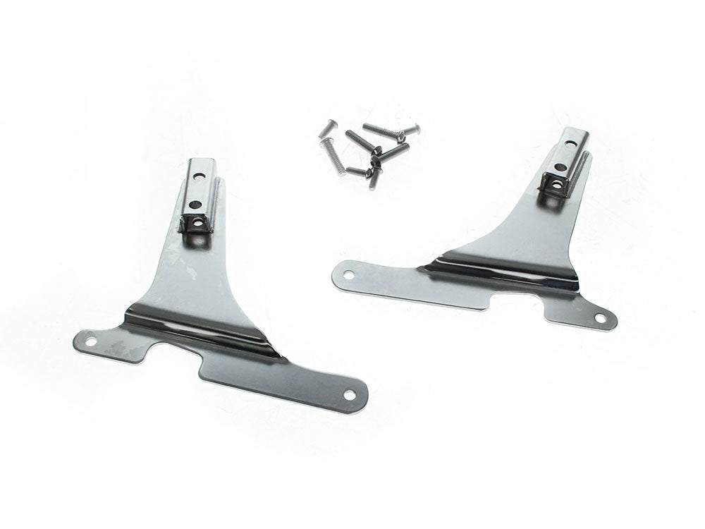 RSS BAI-08-0529 Sissy Bar Side Straps Chrome for Sportster 94-03