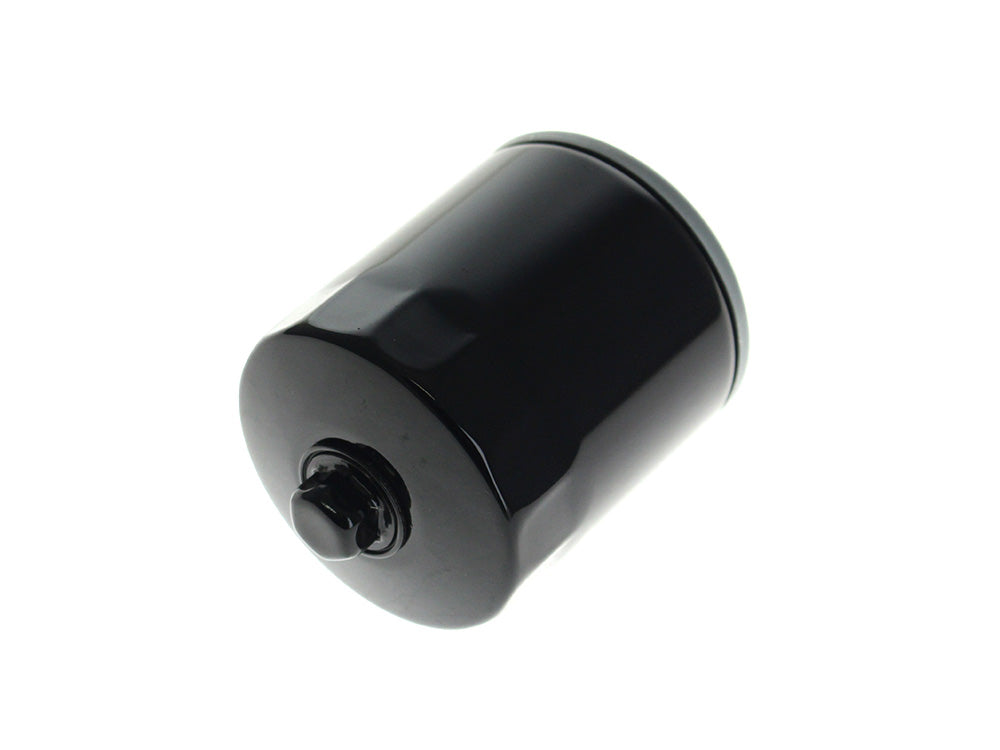 RSS BAI-14-0020BHPK Magnetic Oil Filter w/Hex Nut Black for Harley-Davidson Twin Cam 99-17