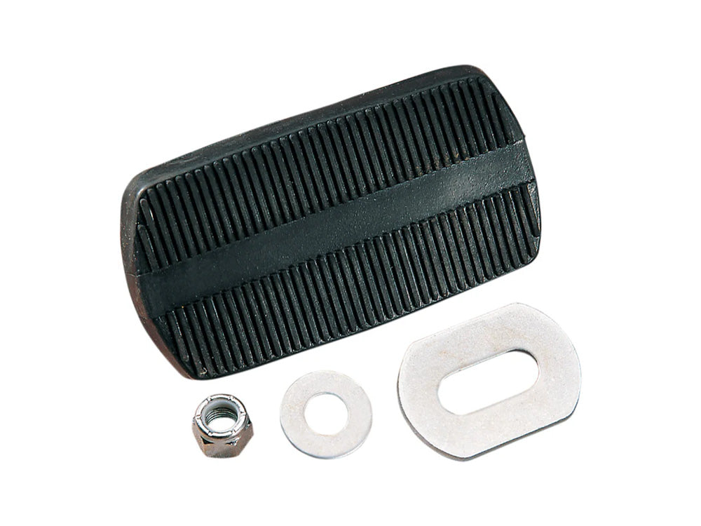 RSS BAI-17-0413 Brake Pedal Rubber Pad for Touring 67-84/FL Softail 86-87