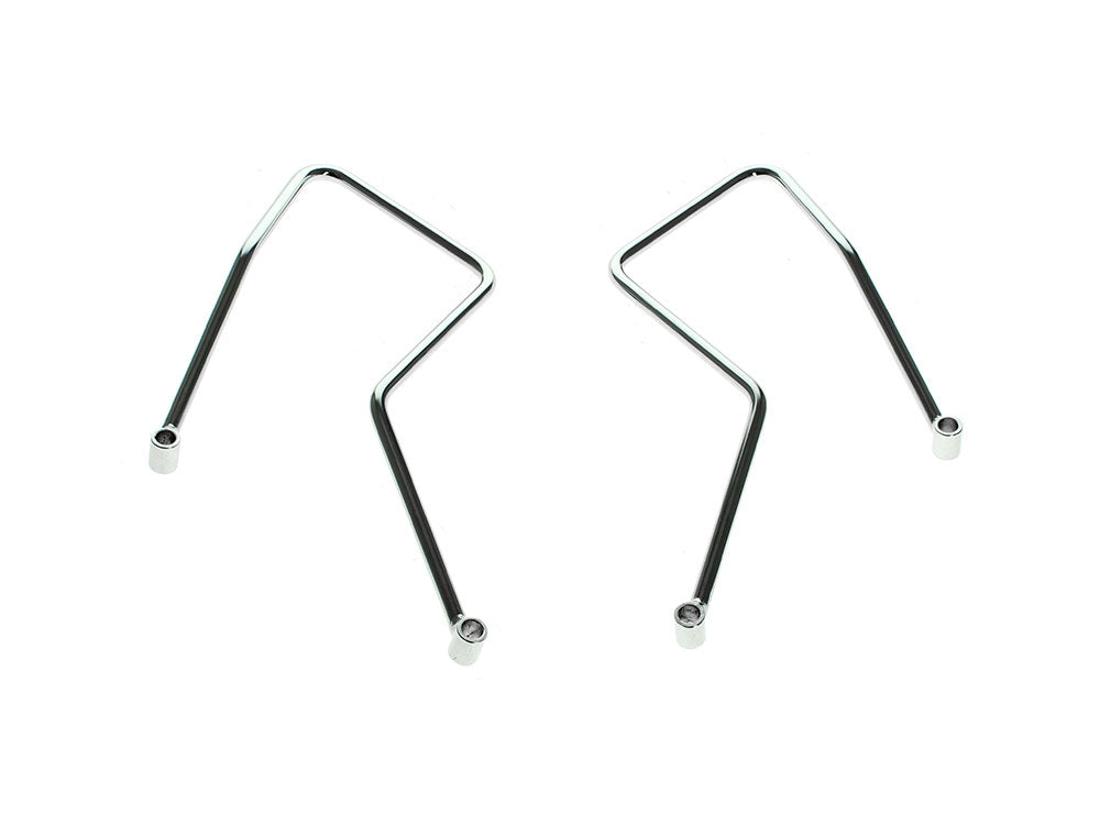 RSS BAI-77-0030 Saddlebag Supports Chrome for FX 71-85/FXWG 80-86