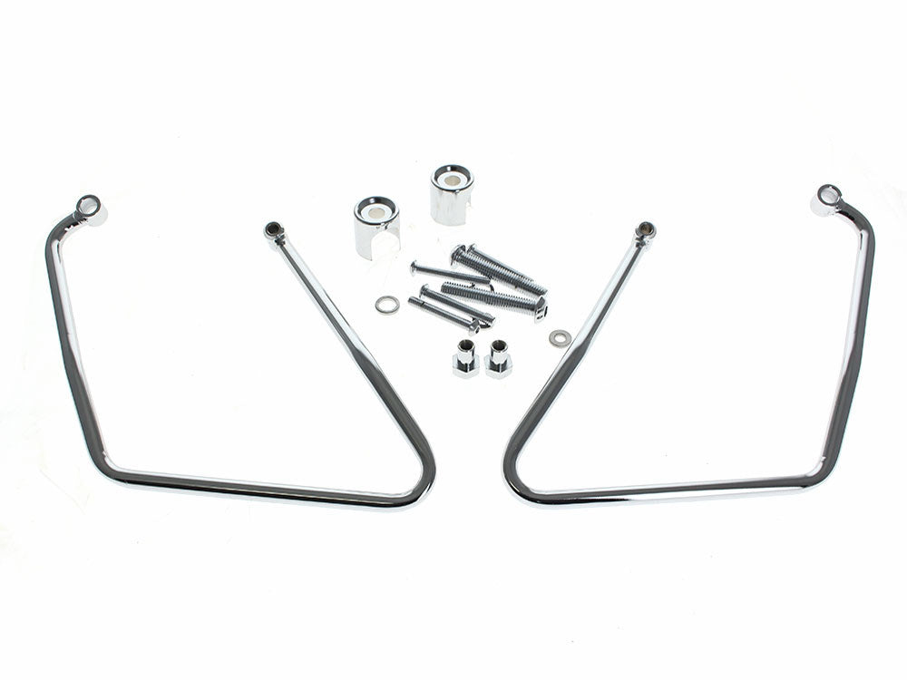 RSS BAI-77-0045NU Saddlebag Supports Chrome for Sportster 94-03
