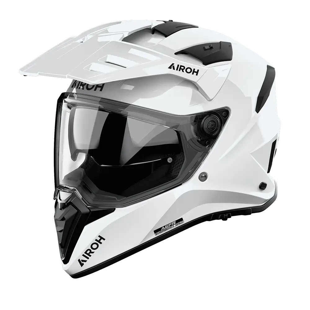 Airoh Bandit Gloss White Helmet