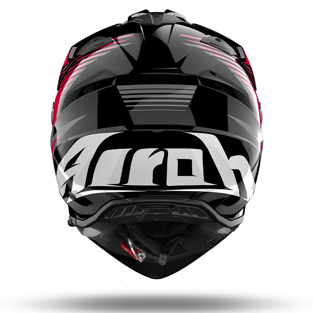 Airoh Bandit Spicy Gloss Red Helmet