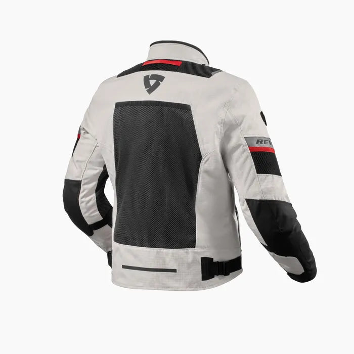 REV'IT! Tornado 4 H2O Silver/Black Textile Jacket