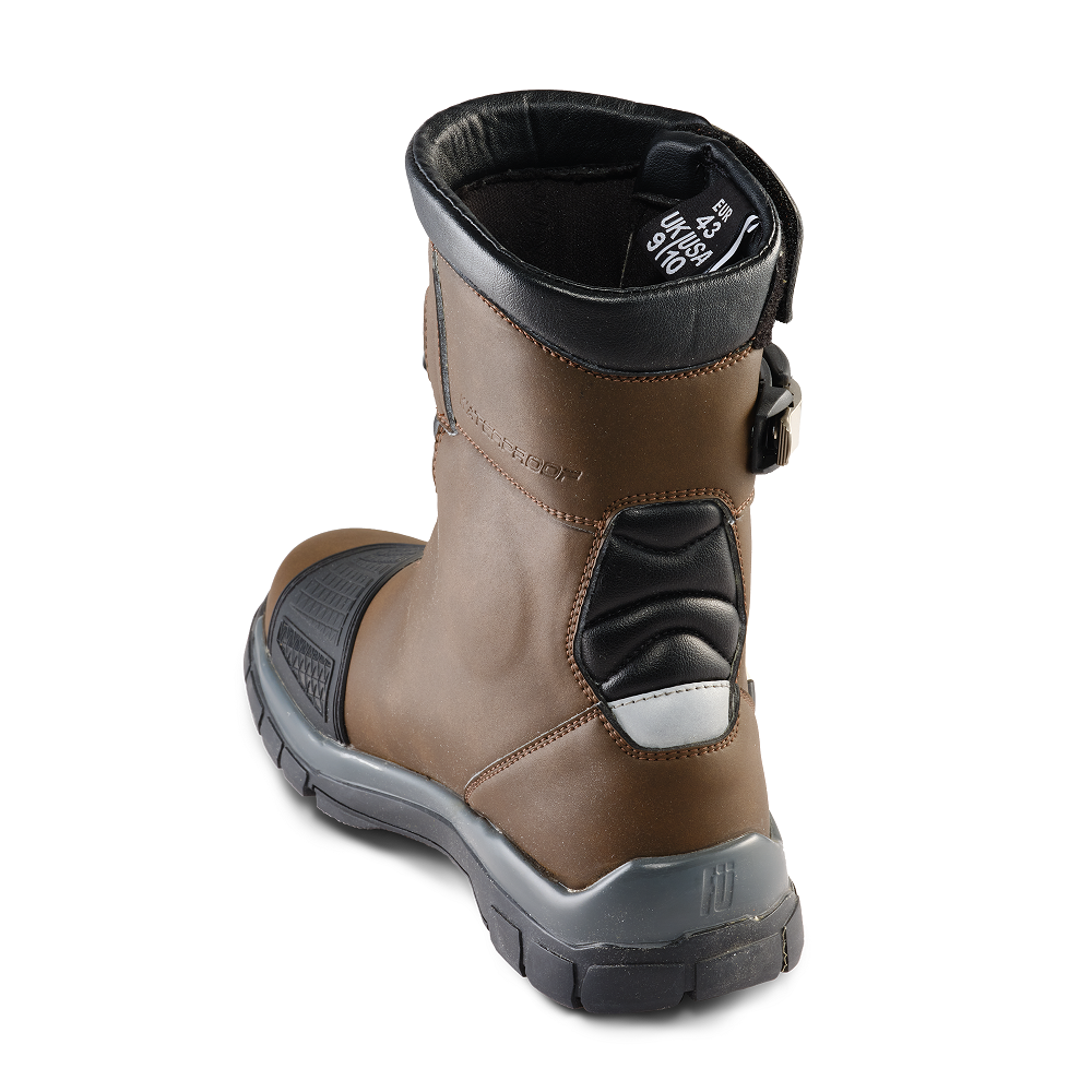 Fusport Gibson x Motoz Brown Boots