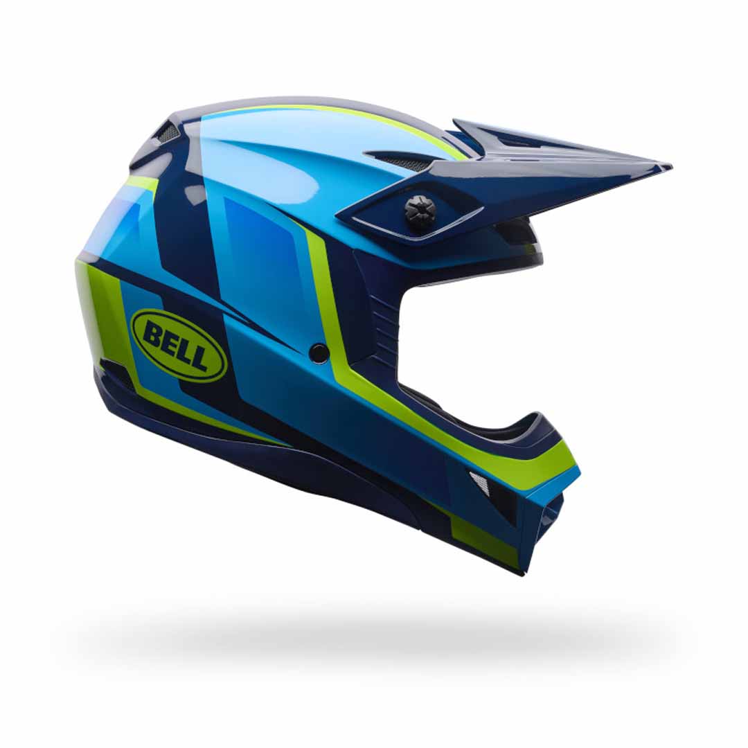 Bell MX-10 Mips Spiral Vapor Blue Helmet