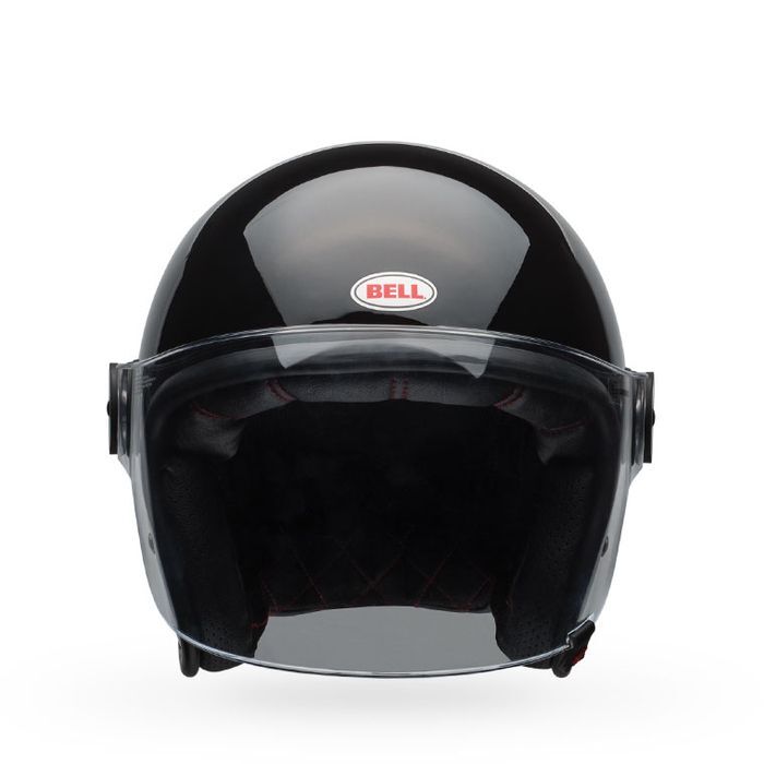 Bell Riot Solid Gloss Black Helmet - EasyR