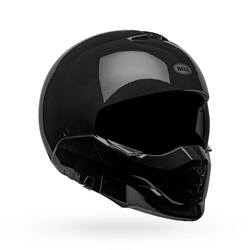 Bell Broozer Solid Gloss Black Helmet - EasyR