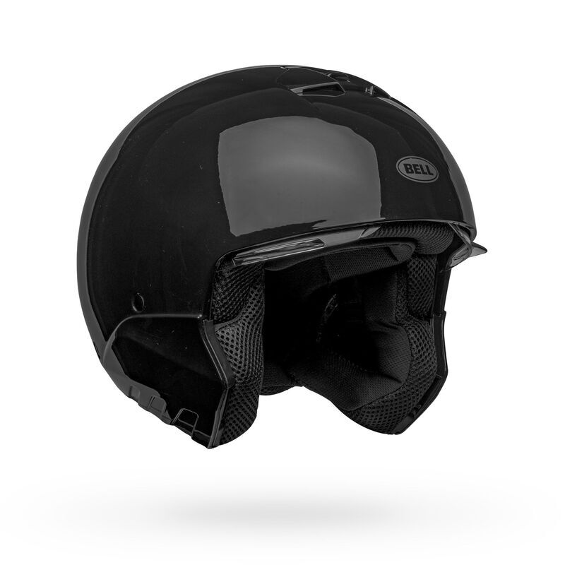 Bell Broozer Solid Gloss Black Helmet - EasyR
