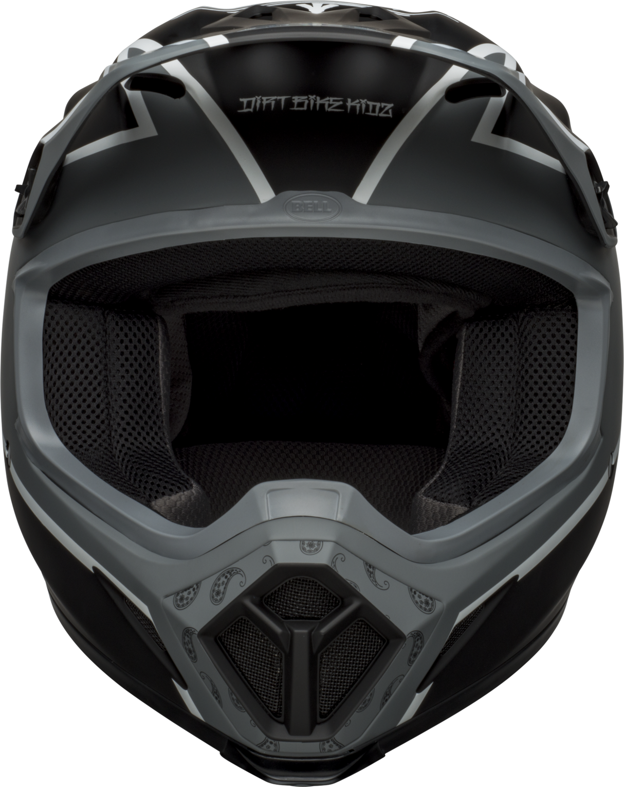Bell MX-9 MIPS Twitch Matte Black/Grey/White Helmet - EasyR