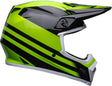 Bell MX-9 MIPS Disrupt Gloss Black/Green Helmet - EasyR
