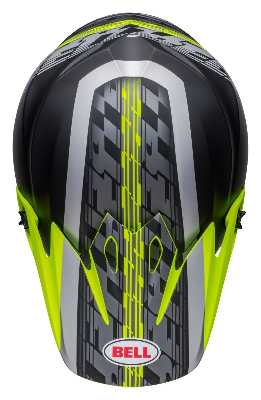 Bell MX-9 MIPS Offset Matte Black/Hi-Viz Yellow Helmet - EasyR