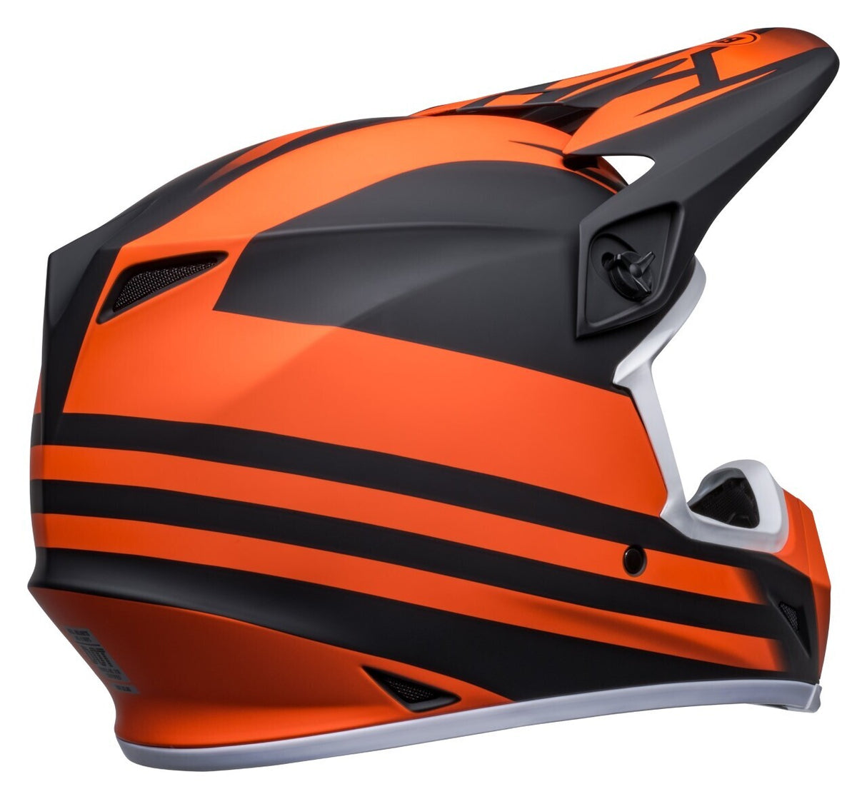 Bell MX-9 MIPS Disrupt Matte Black/Orange Helmet - EasyR