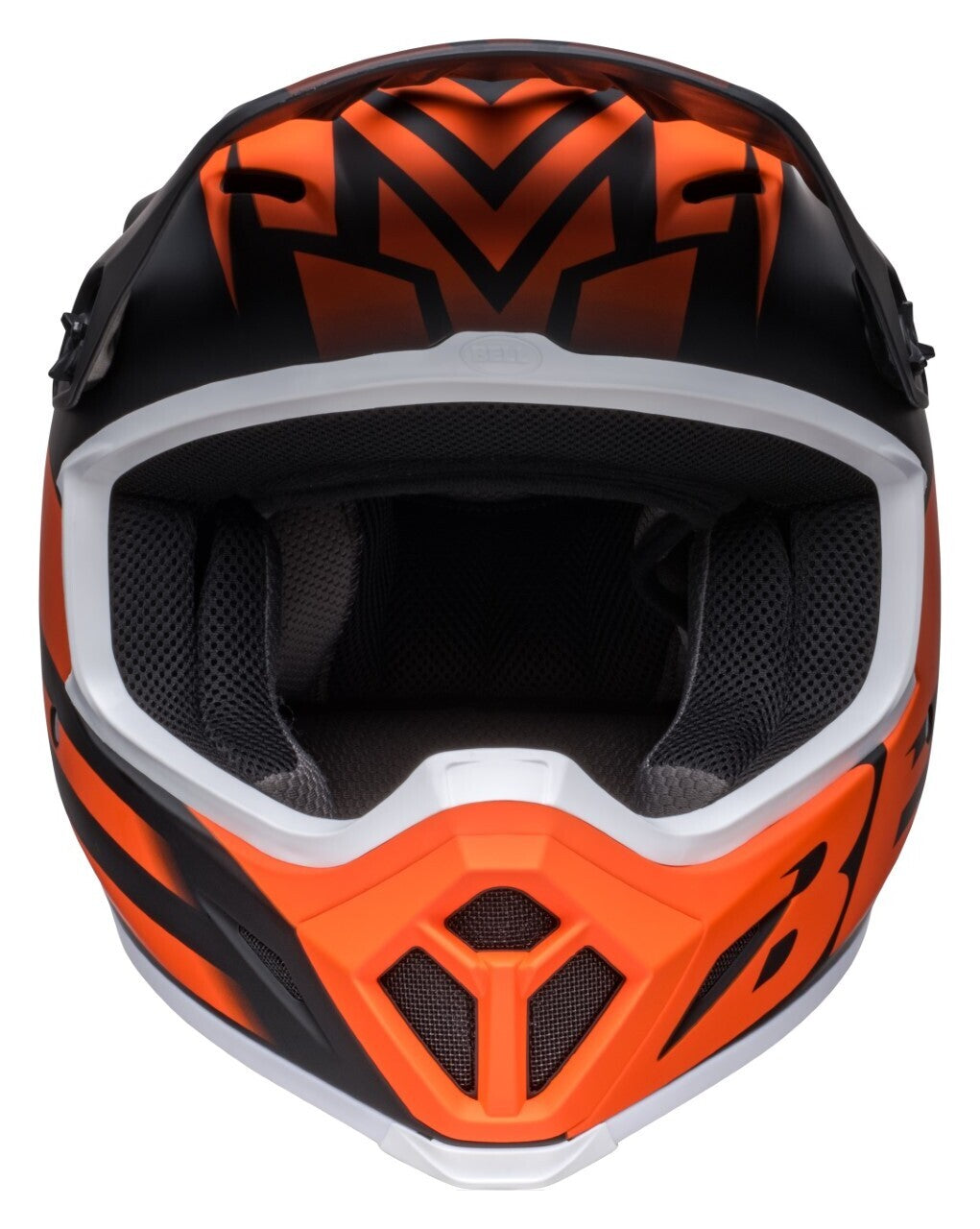 Bell MX-9 MIPS Disrupt Matte Black/Orange Helmet - EasyR