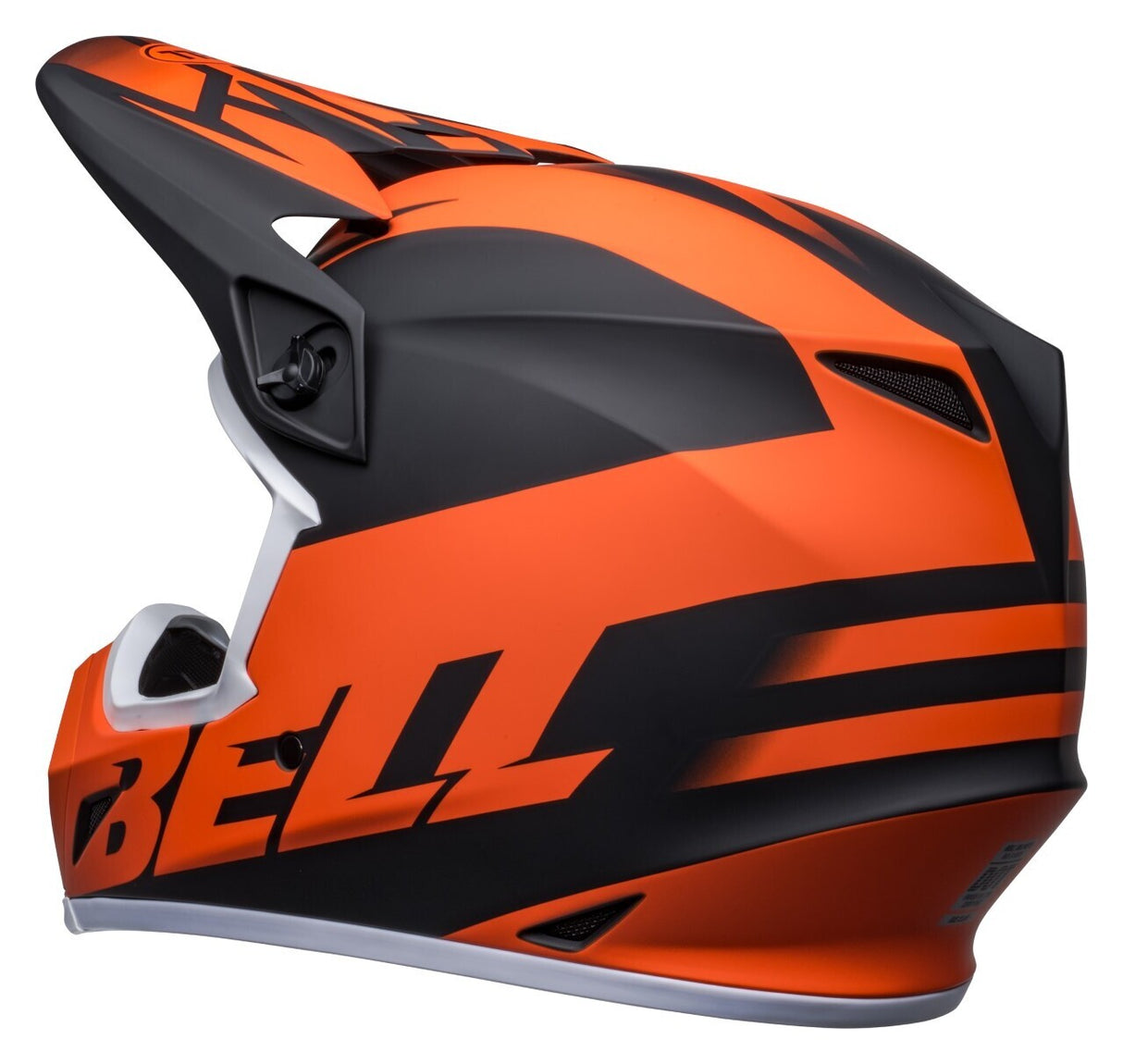 Bell MX-9 MIPS Disrupt Matte Black/Orange Helmet - EasyR