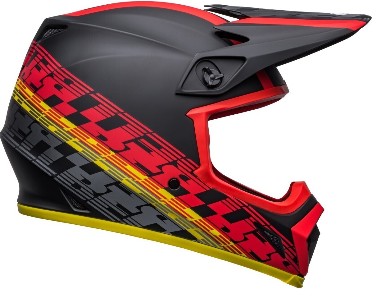 Bell MX-9 MIPS Offset Matte Black/Red Helmet - EasyR