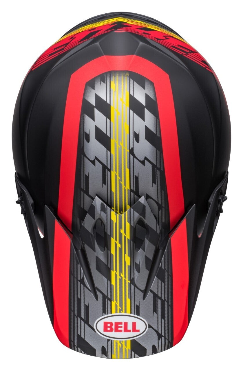 Bell MX-9 MIPS Offset Matte Black/Red Helmet - EasyR