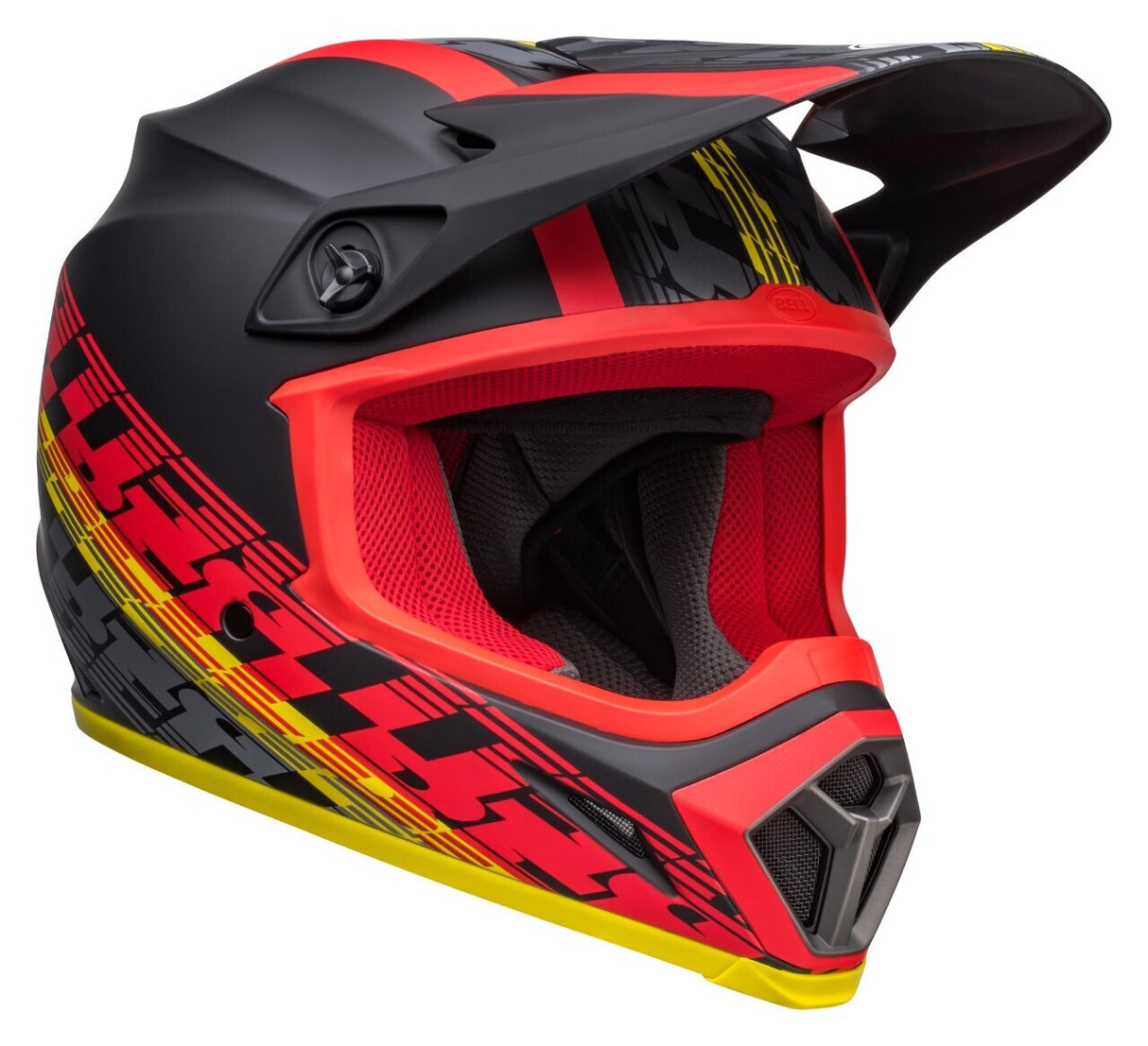 Bell MX-9 MIPS Offset Matte Black/Red Helmet - EasyR