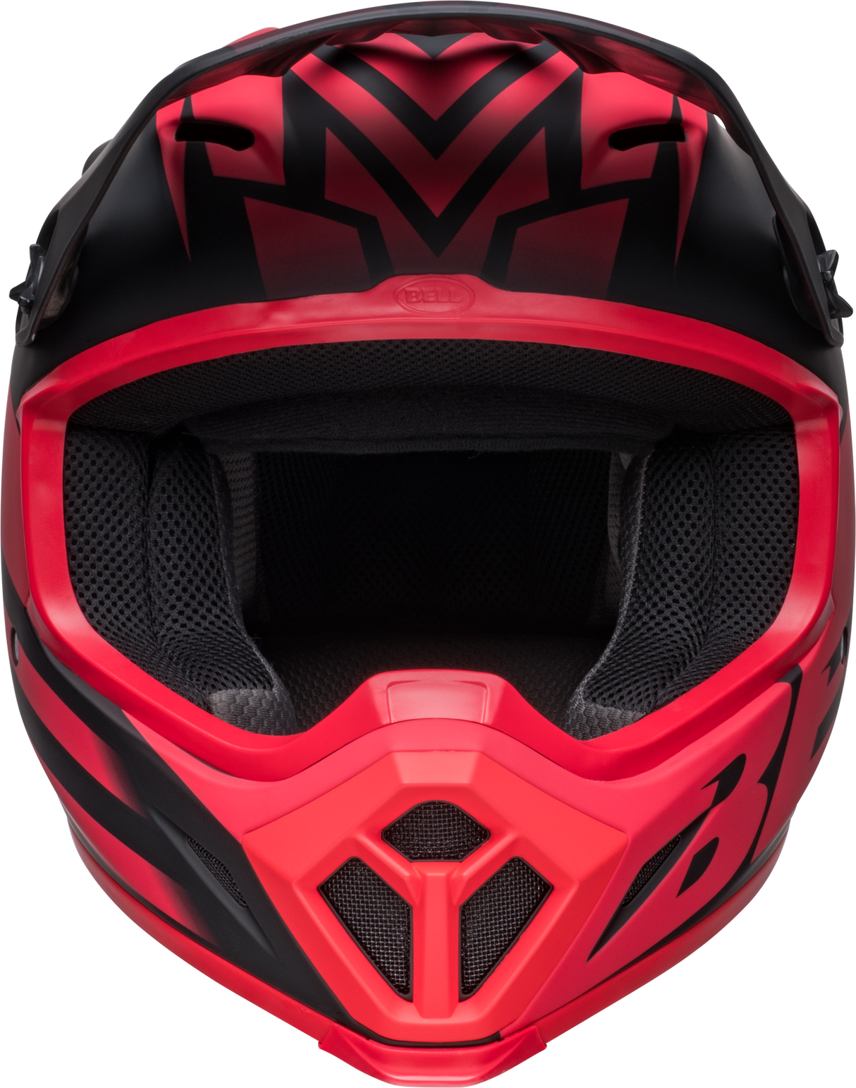 Bell MX-9 MIPS Disrupt Matte Black/Red Helmet - EasyR