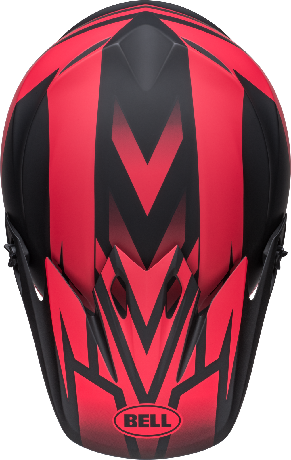 Bell MX-9 MIPS Disrupt Matte Black/Red Helmet - EasyR