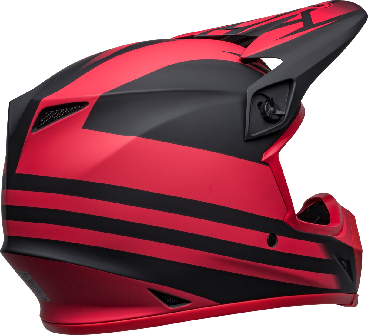 Bell MX-9 MIPS Disrupt Matte Black/Red Helmet - EasyR