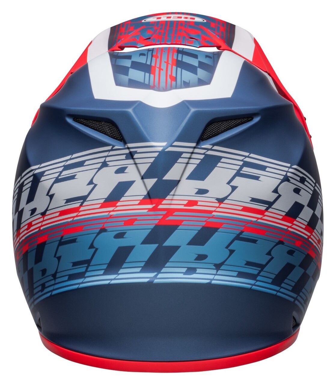 Bell MX-9 MIPS Offset Matte Metallic Blue/White Helmet - EasyR