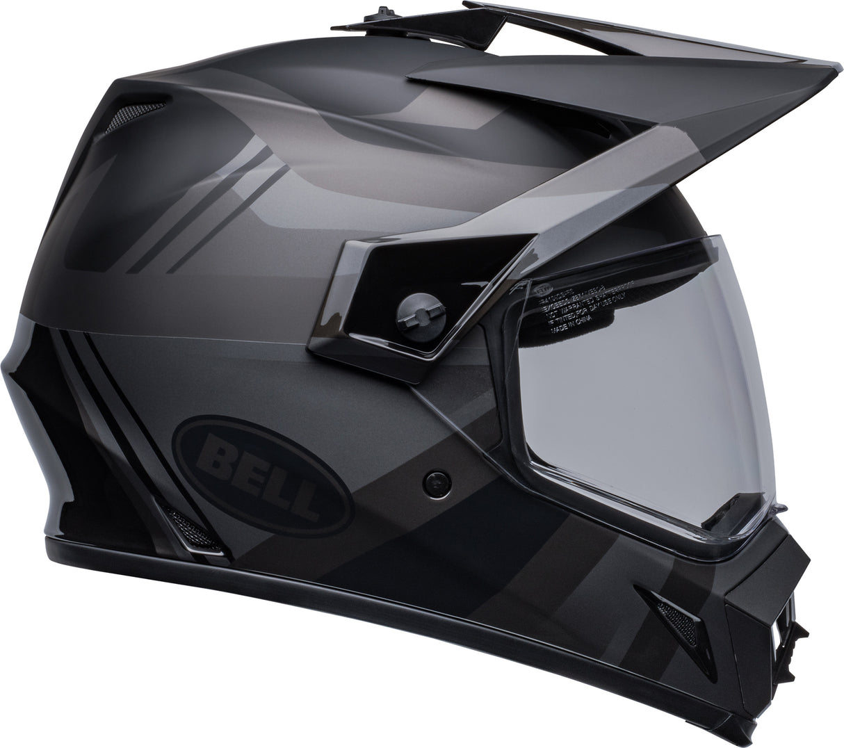 Bell MX-9 Adventure MIPS Marauder Matte & Gloss Blackout Helmet - EasyR