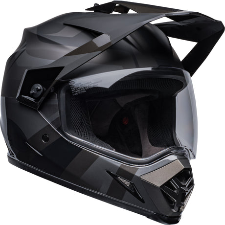 Bell MX-9 Adventure MIPS Marauder Matte & Gloss Blackout Helmet - EasyR