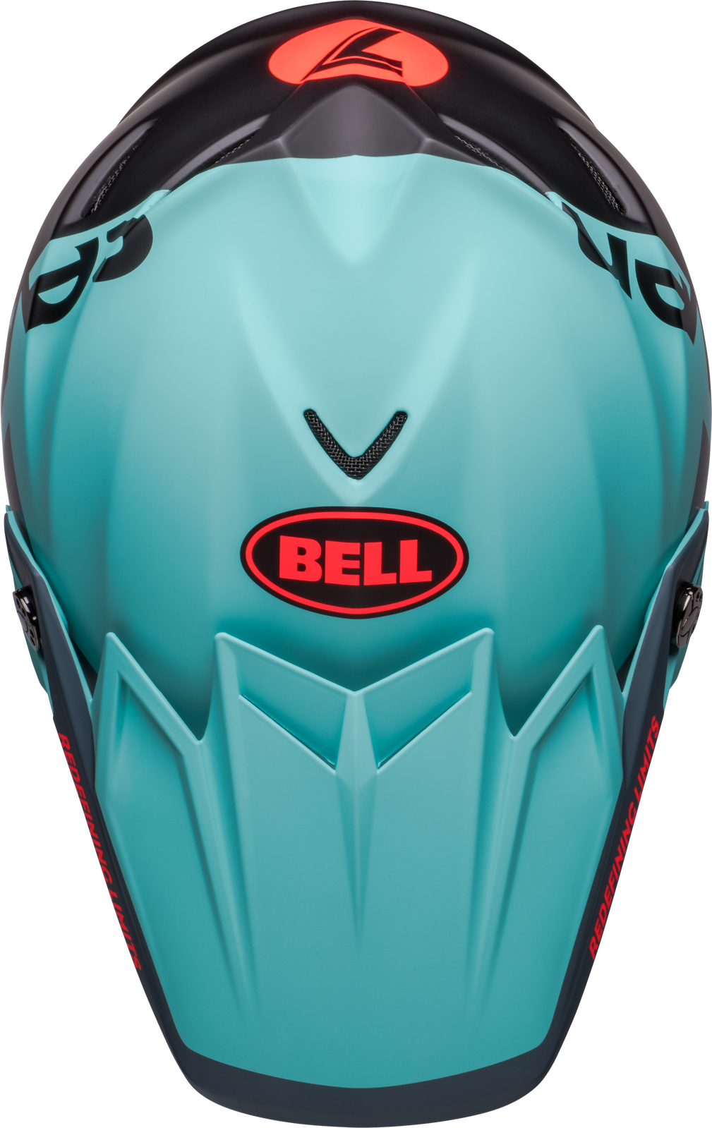 Bell Moto-9S Flex Seven Vanguard Limited Edition Matte Aqua/Black Helmet - EasyR