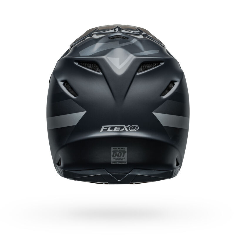 Bell Moto-9S Flex Banshee Satin Black/Silver Helmet - EasyR