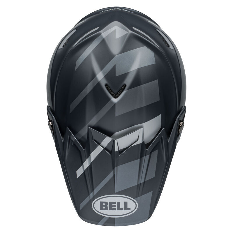 Bell Moto-9S Flex Banshee Satin Black/Silver Helmet - EasyR
