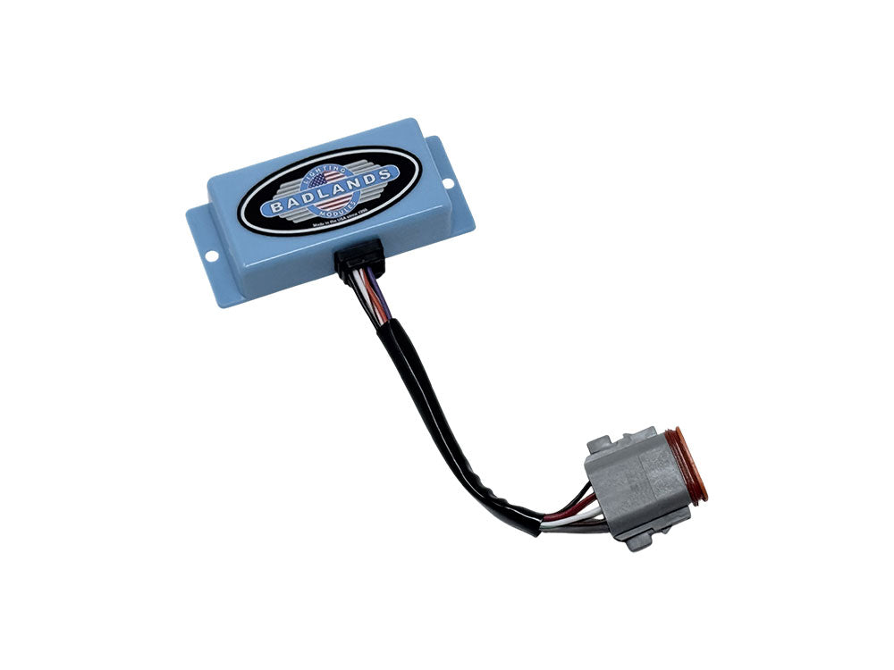 Badlands Motorcycle Products BMP-ATS-04-C Plug-n-Play ATS Self Cancelling Turn Signal Module for Harley-Davidson Touring 93-96/Sportster 94-96 w/Deutsch 12 Pin Male Plug