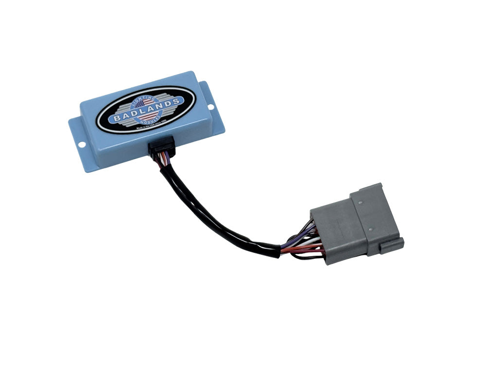 Badlands Motorcycle Products BMP-ATS-04-D Plug-n-Play ATS Self Cancelling Turn Signal Module for Harley-Davidson Softail/Dyna/Touring 01-03 w/Aftermarket Ignition Module or ECM Only!