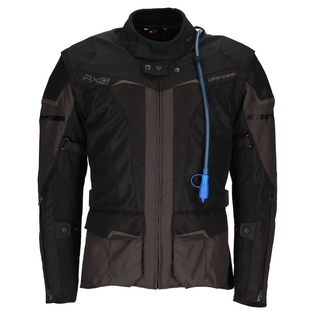 DriRider RX4 Black/Grey/Stone Textile Jacket