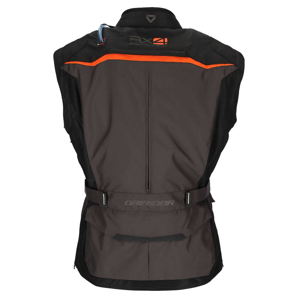 DriRider RX4 Black/Grey/Orange Textile Jacket